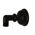 Whitehaus Showerhaus Classic Solid Brass Supply Elbow, Oil Rubbed Bronze WH173C5-ORB